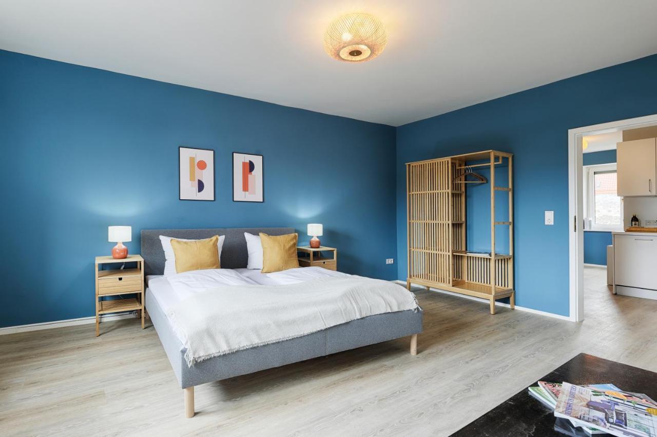 Homie Stay Badgasse - Fewos Am Main Mit Dachterrasse & Fahrradgarage Ochsenfurt Eksteriør bilde