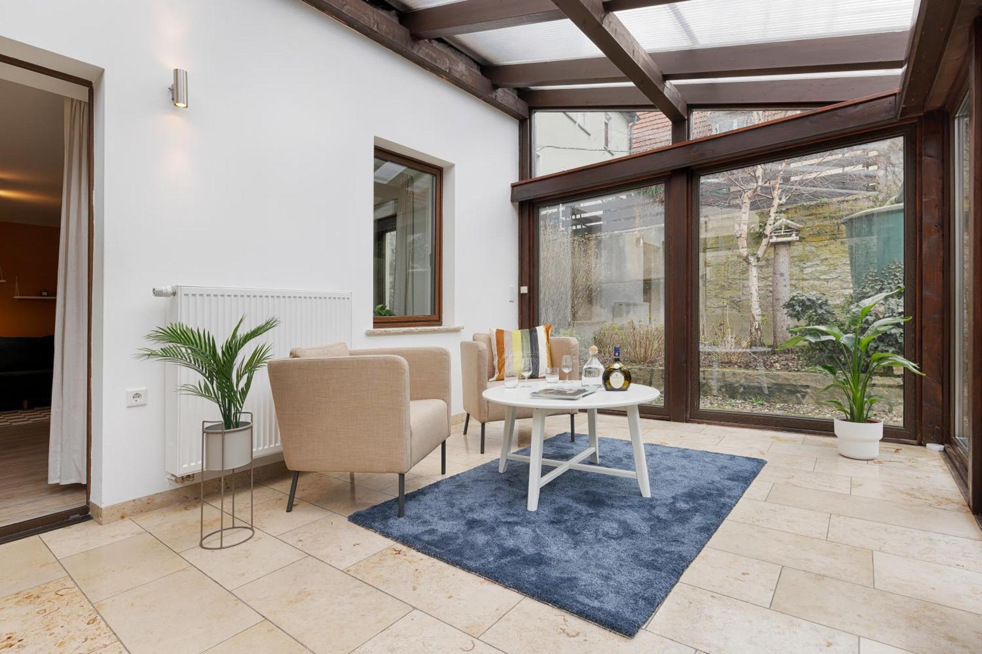 Homie Stay Badgasse - Fewos Am Main Mit Dachterrasse & Fahrradgarage Ochsenfurt Eksteriør bilde